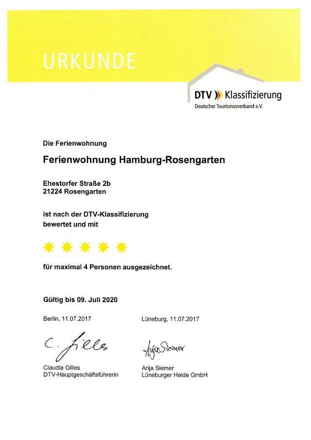 Ferienwohnung Hamburg-Rosengarten Rosengarten  外观 照片